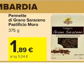 Pennette di grano saraceno Pastificio Moro