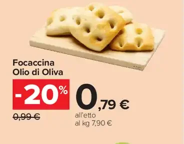 Focaccina Olio di Oliva