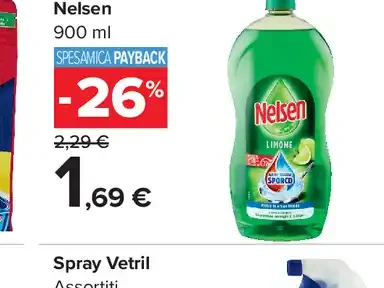 Detersivo Piatti Nelsen