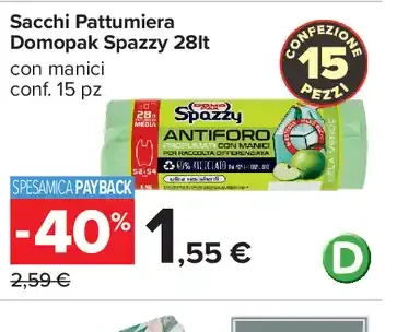 Sacchi pattumiera Spazzy
