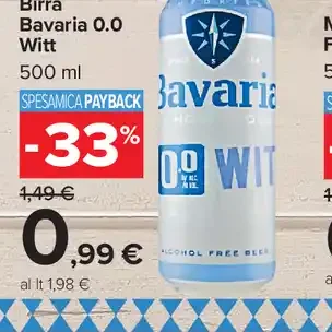 Birra Bavaria 0.0 Witt