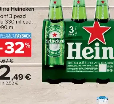 Birra Heineken