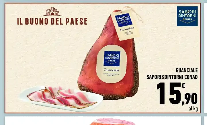 Guanciale Sapori&Dintorni Conad