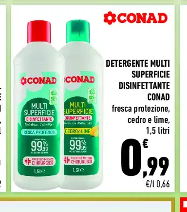 Detergente multisuperficie disinfettante