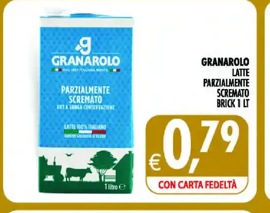Latte parzialmente scremato
