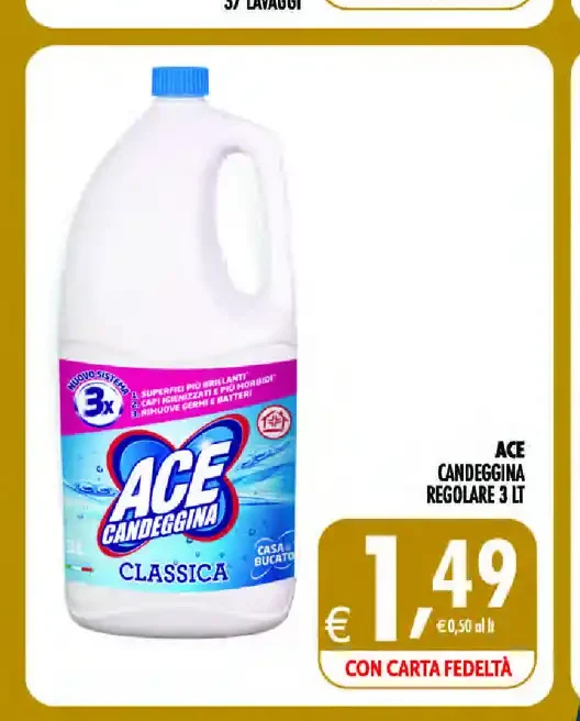 Ace candeggina classica