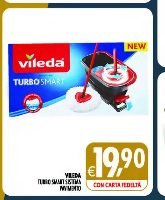 Vileda Turbo Smart sistema lavapavimenti