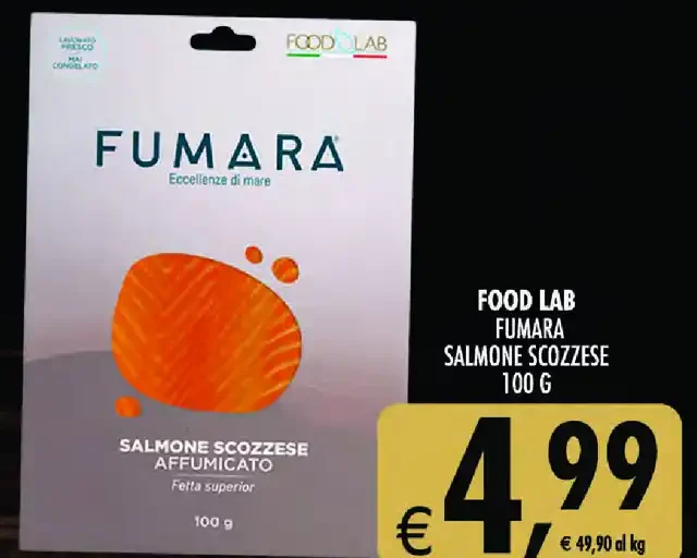 Food Lab Fumara salmone scozzese