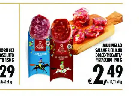 Mulinello salame siciliano