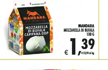 Mozzarella di bufala Campana DOP
