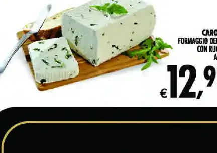 Formaggio delizia con rucola