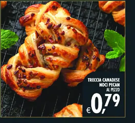 Treccia canadese noci pecan