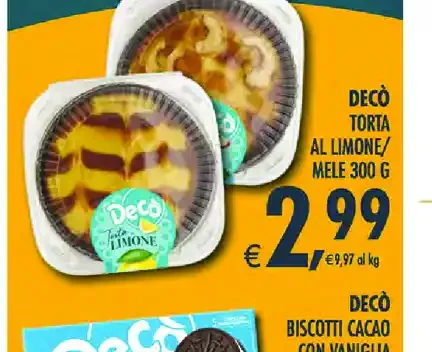 Torta al limone/mele