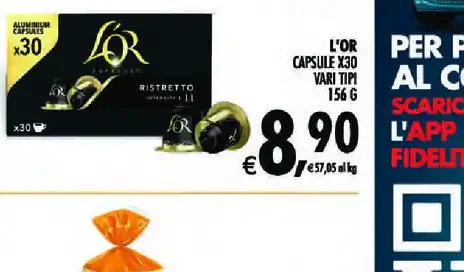 Capsule caffè vari tipi