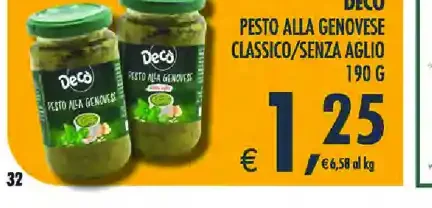 Pesto alla genovese classico/senza aglio