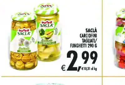 Carciofini tagliati funghetti