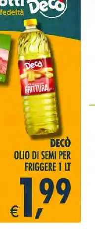 Olio di semi per friggere
