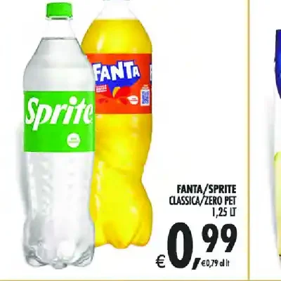 Fanta/Sprite classica/zero