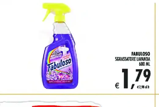 Fabuloso sgrassatore lavanda