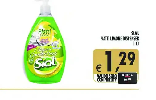Sial piatti limone dispenser