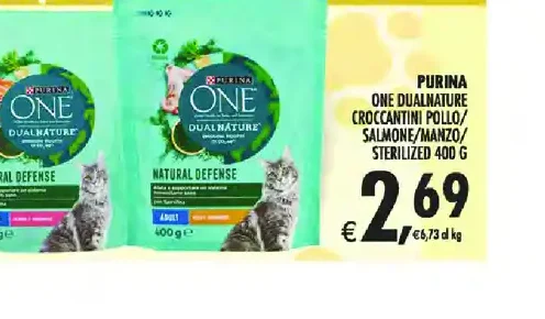 Purina One dual nature croccantini