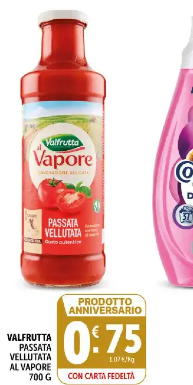 Passata vellutata al vapore