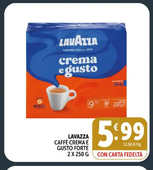 Caffè Crema e Gusto Forte
