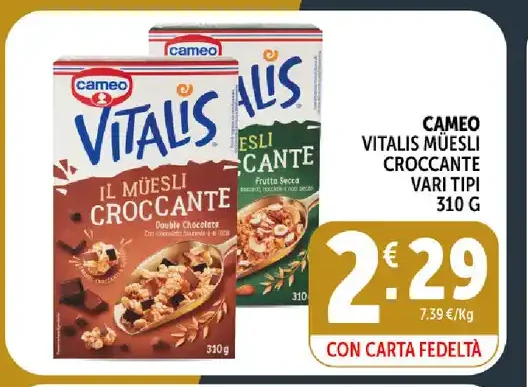 Muesli croccante