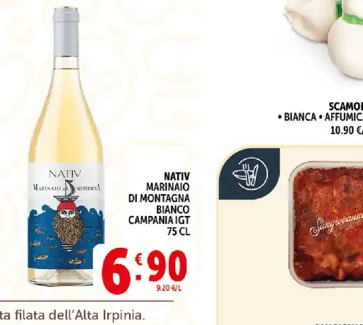 Vino bianco Nativ Marinaio di Montagna