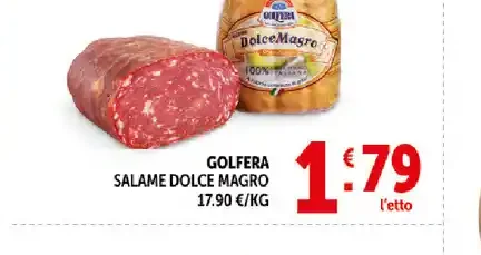 Salame Dolce Magro Golfera