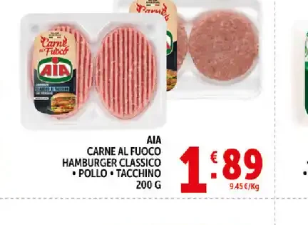 Carne al fuoco Aia