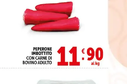 Peperone imbottito con carne mista