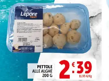 Pettole alle alghe