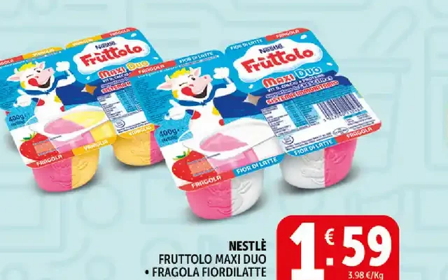 Nestlé Fruttolo Maxi Duo