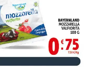Bayernland mozzarella Valfiorita