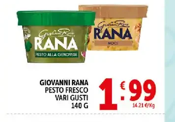 Giovanni Rana pesto fresco vari gusti