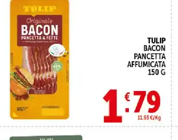 Tulip bacon pancetta affumicata