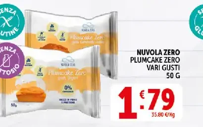 Nuvola Zero plumcake