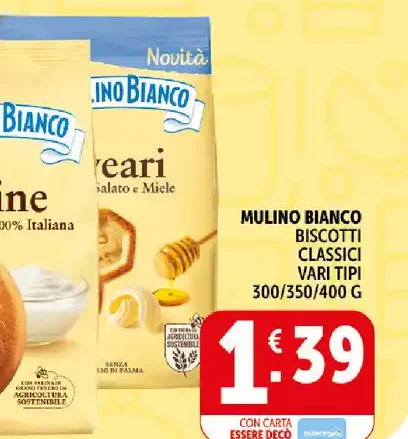Mulino Bianco biscotti