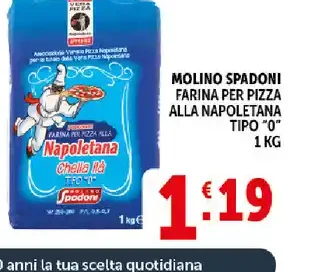 Farina per pizza Molino Spadoni