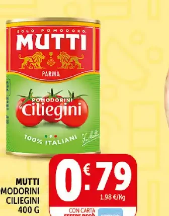 Pomodorini ciliegini Mutti