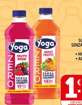 Succo zero Yoga