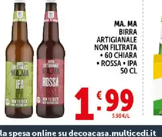 Birra artigianale Ma.Ma