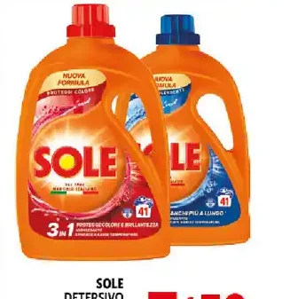 Sole detersivo liquido