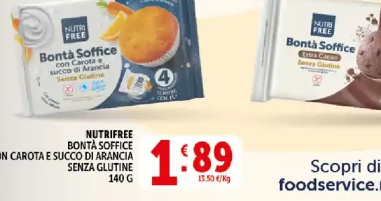 Bontà soffice senza glutine