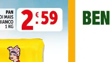 farina di mais bianco