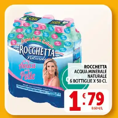 Rocchetta acqua minerale naturale