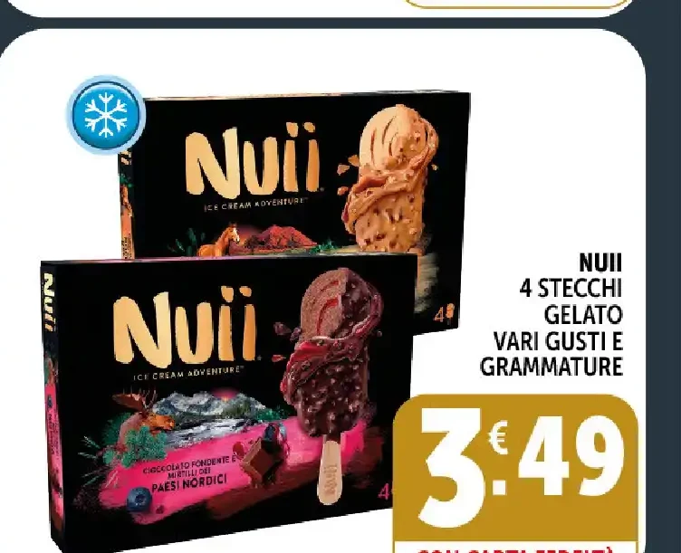 Gelato vari gusti