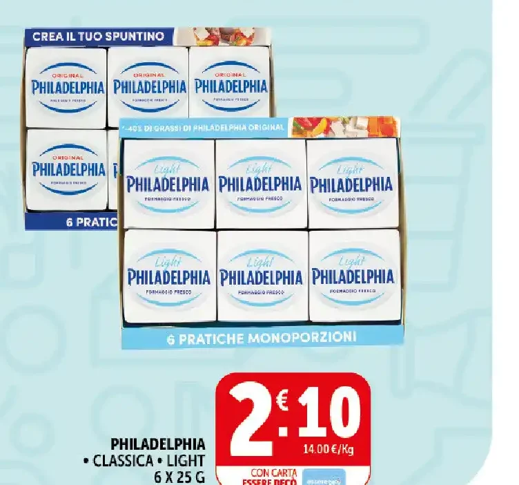 Philadelphia Classica e Light