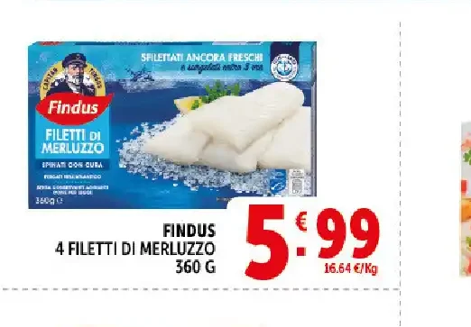 Filetti di merluzzo